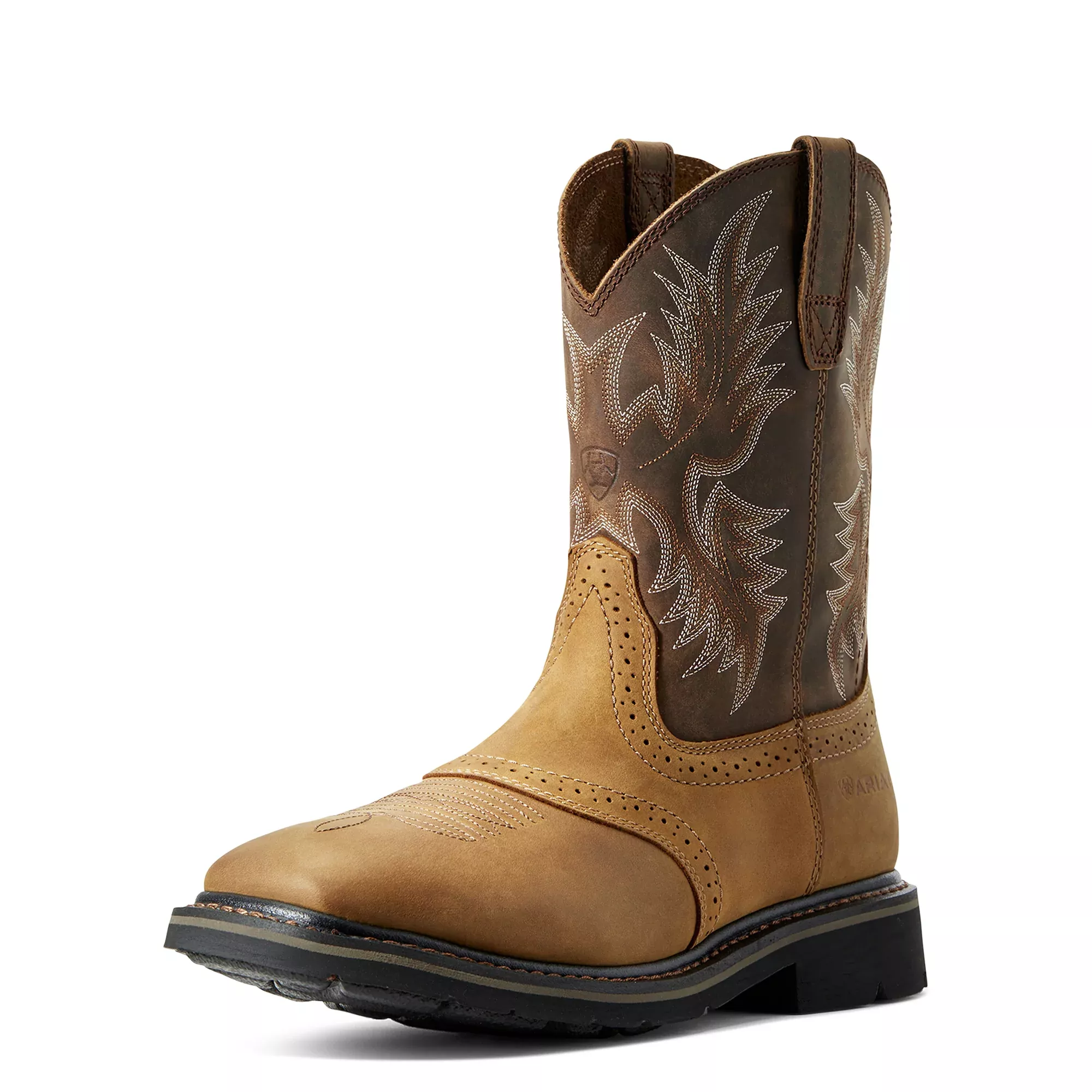 10010148 - AriatSierra Wide Square Toe Work Boot