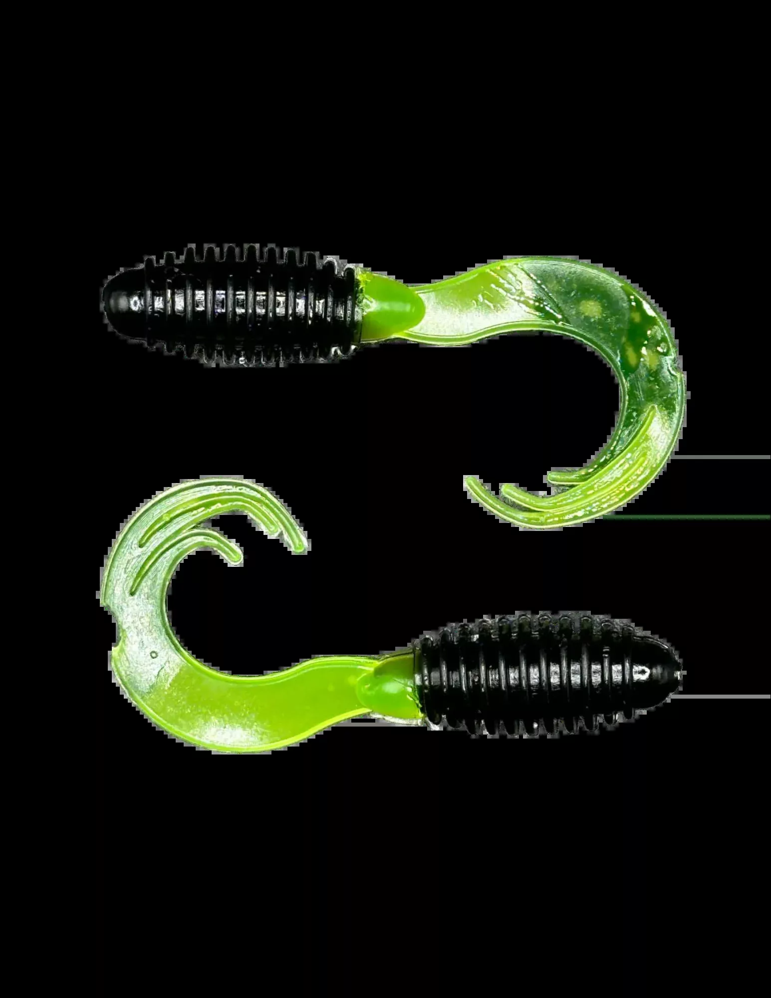 2" ATX Ribbed Triple Curl Tail