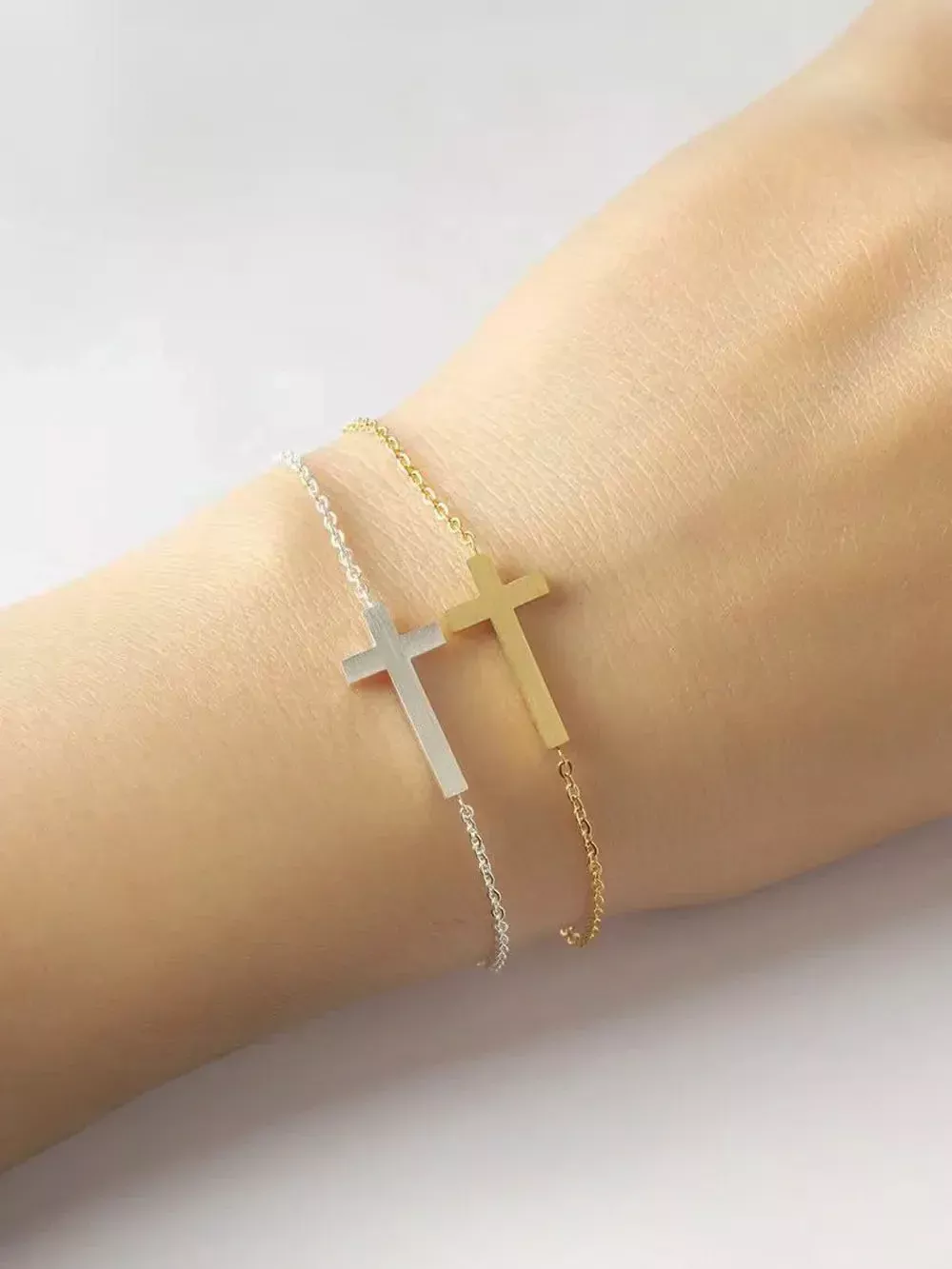 413 Cross Bracelet