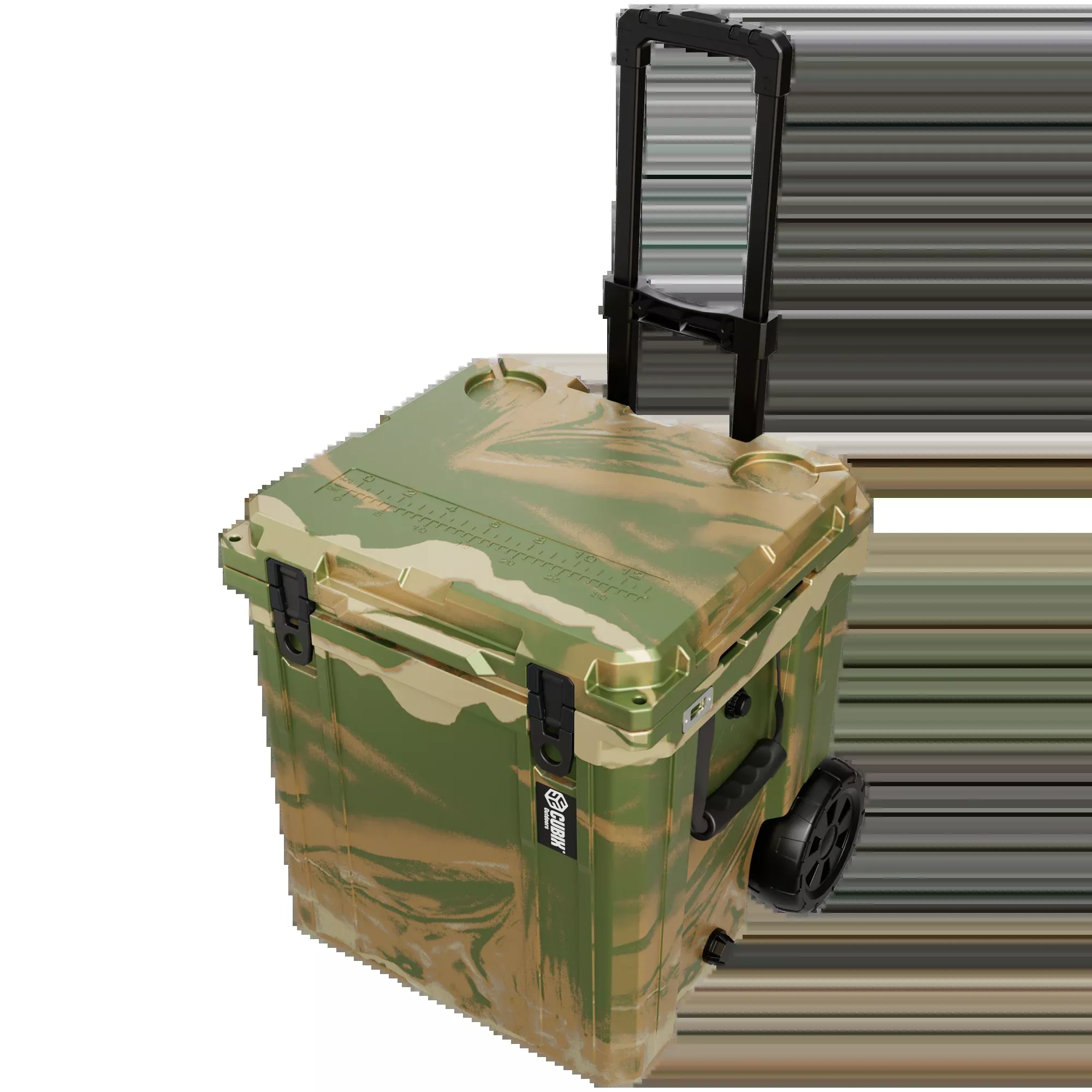 46 Quart Rotomolded Cooler With Wheels - QuadraX