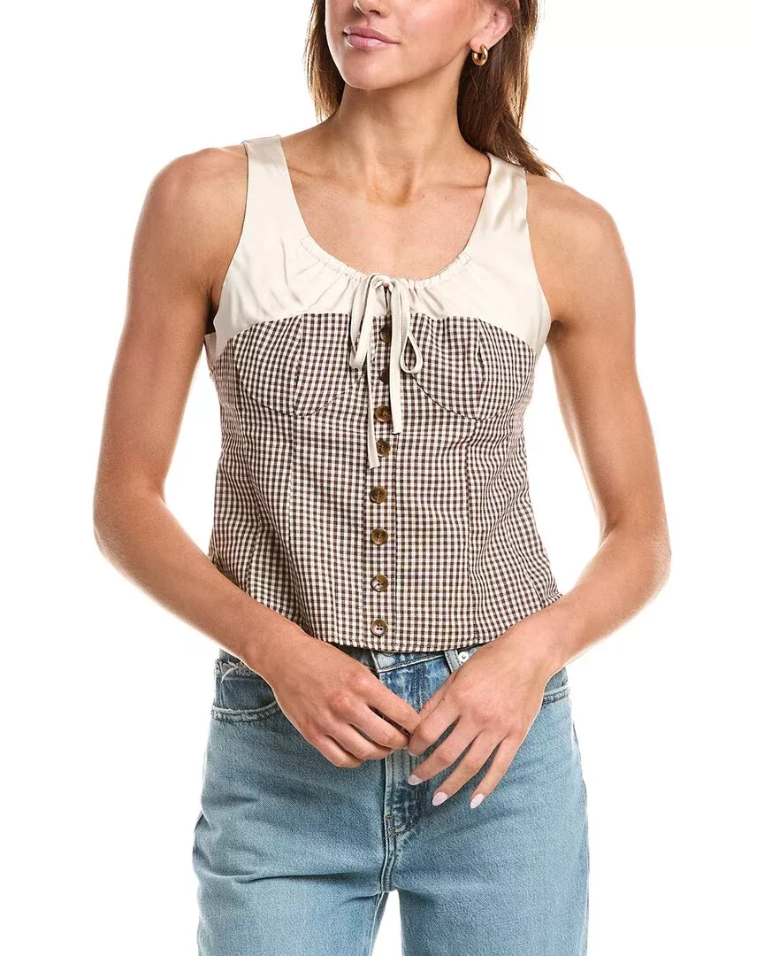 70/21 Tie Neck Top