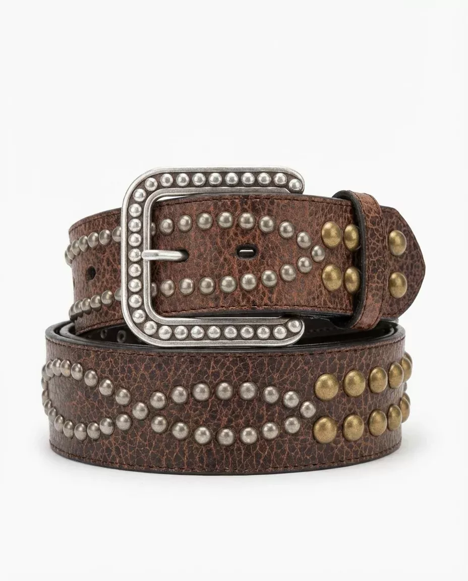 711072 - Ariat Brown Leather Belt