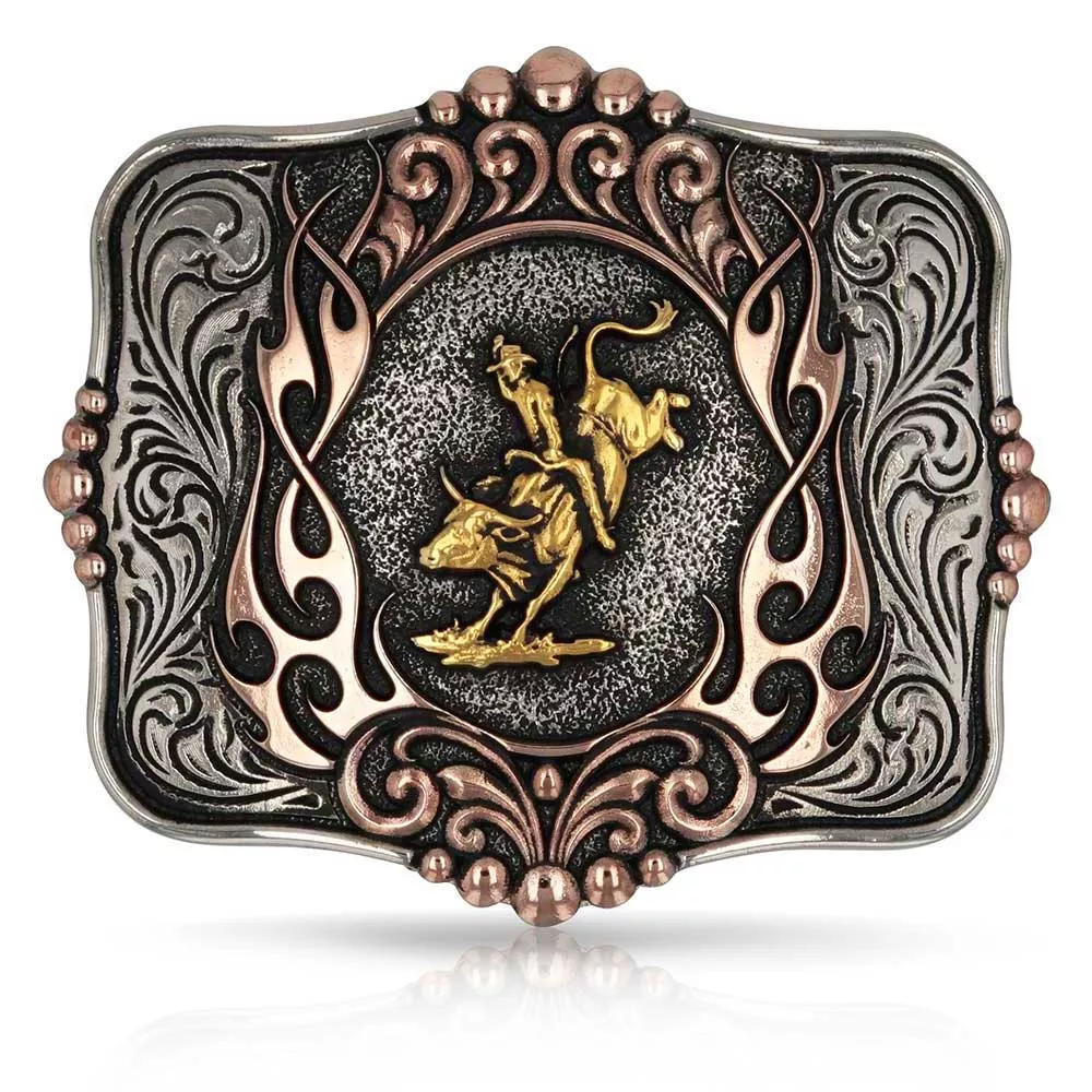 A1038P - Montana Silversmiths Code of the West Buckle