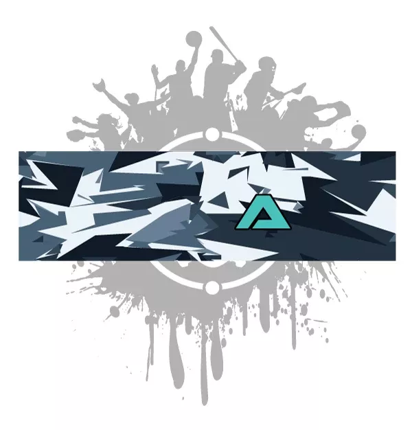 ABSTRACT CAMO HEADBAND