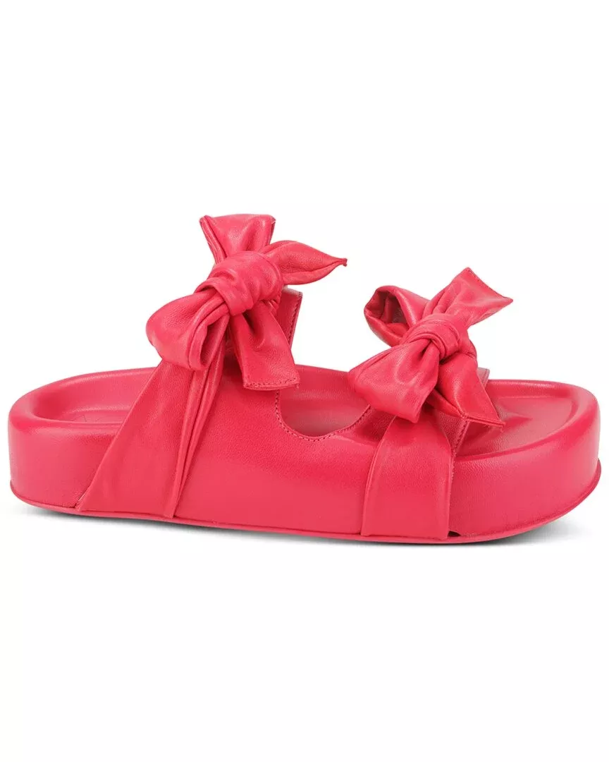 Agl Jane Double R Leather Slide