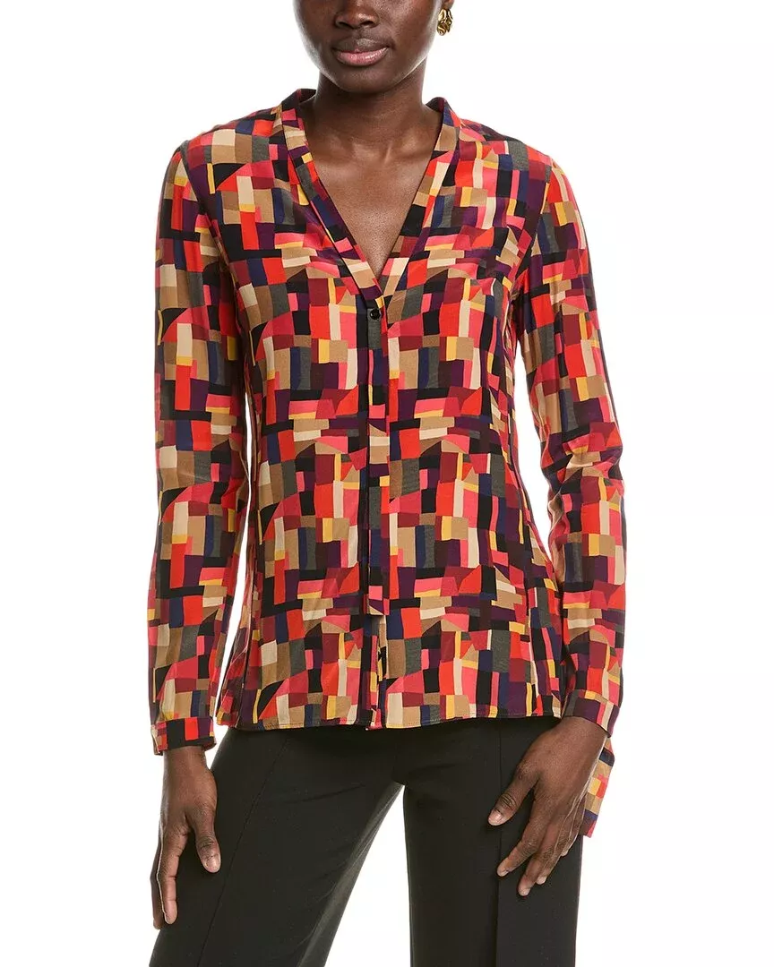 Akris Silk Blouse