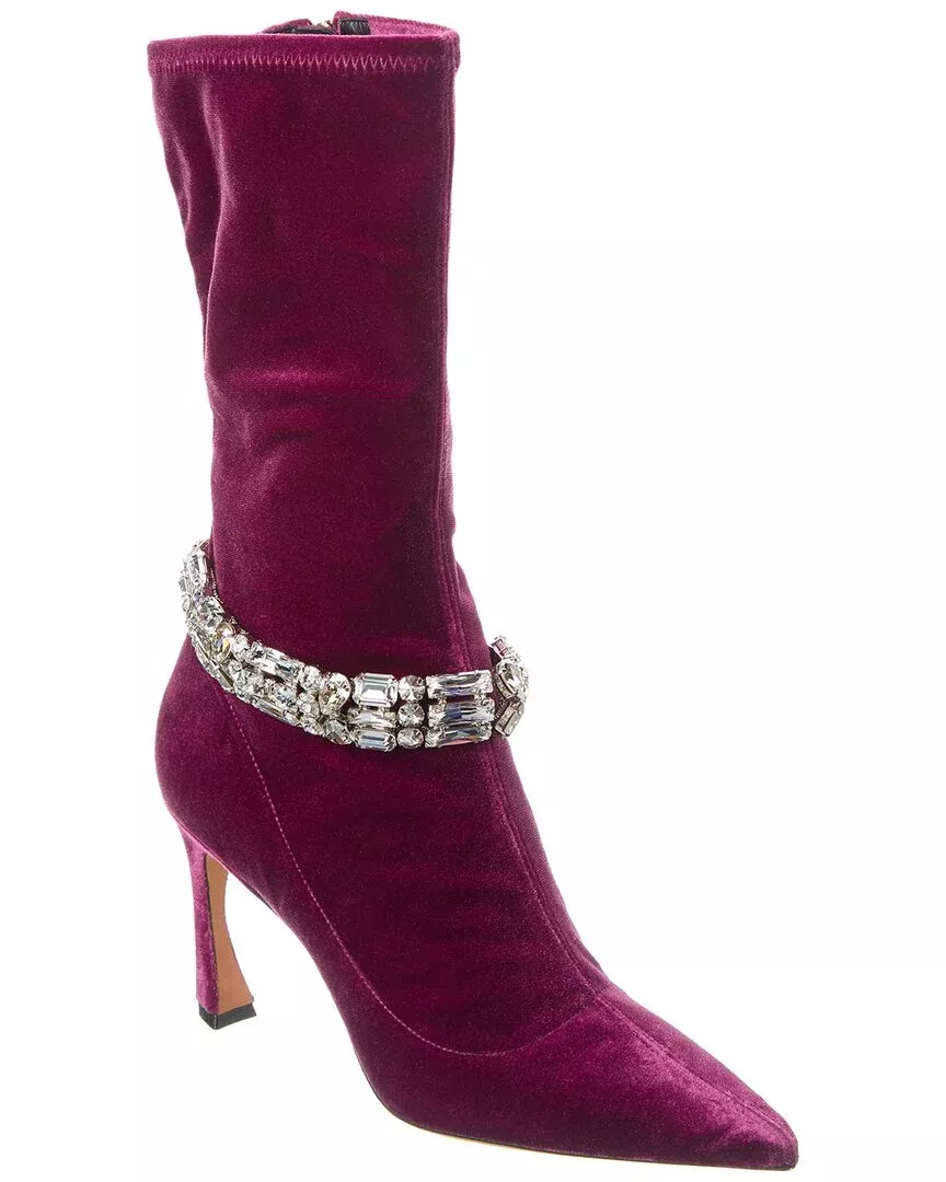 Alexandre Birman Riviera Velour Boot