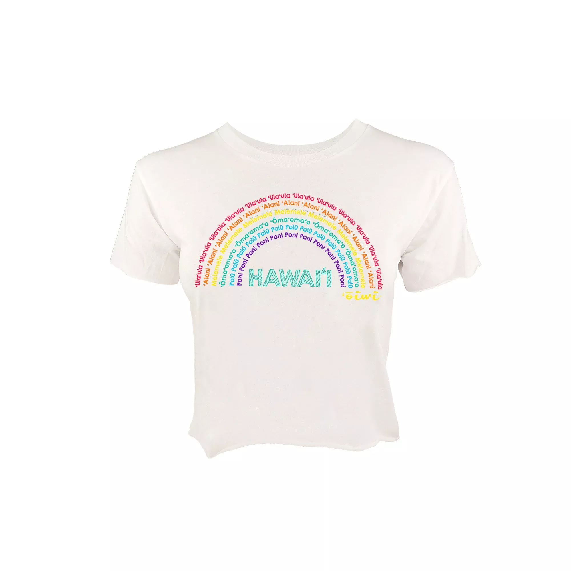 Anuenue Wahine Crop Tee