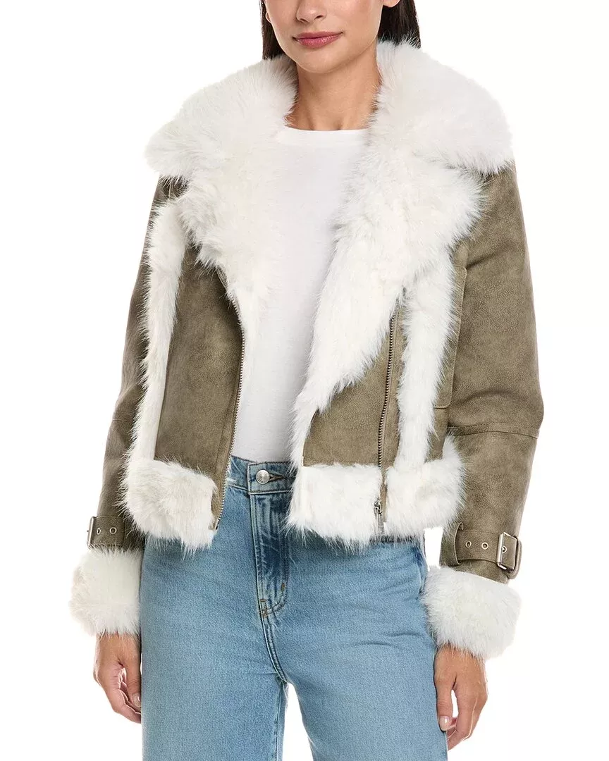 Apparis Jay Distressed Bonded Coat