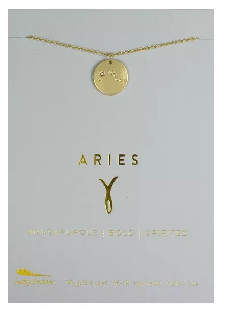 Aries Zodiac Necklace