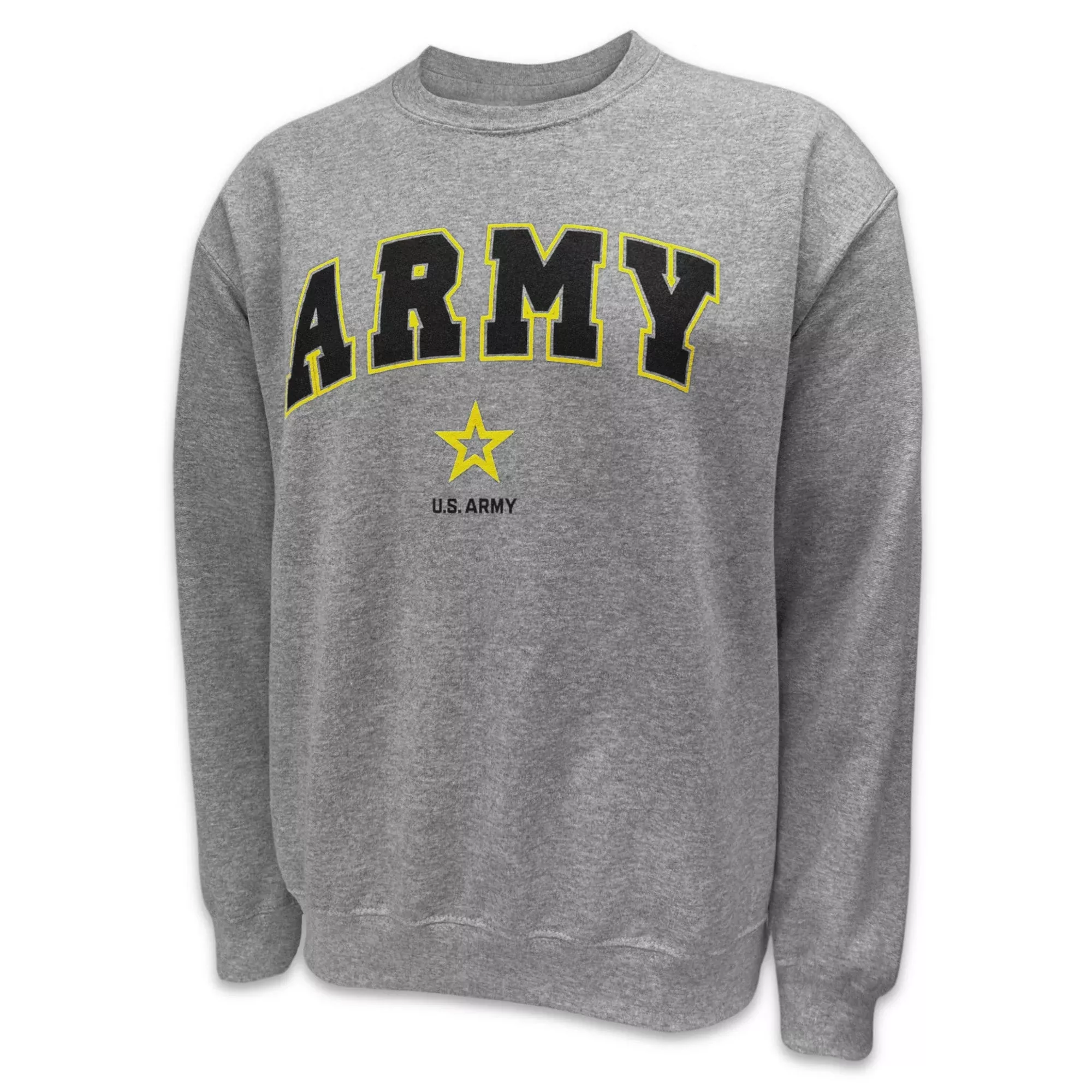 Army Arch Star Crewneck (Grey)