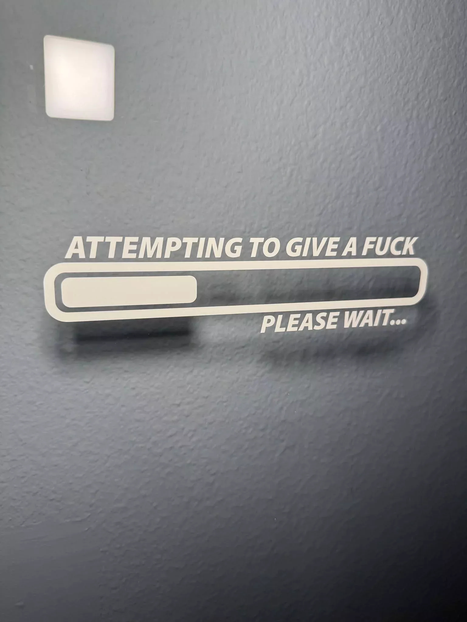 Attempting to GAF Sticker Decal