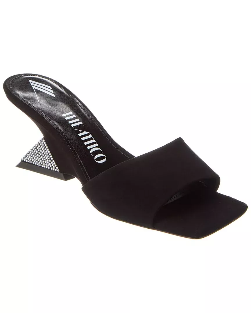 The Attico Cheope Suede Mule
