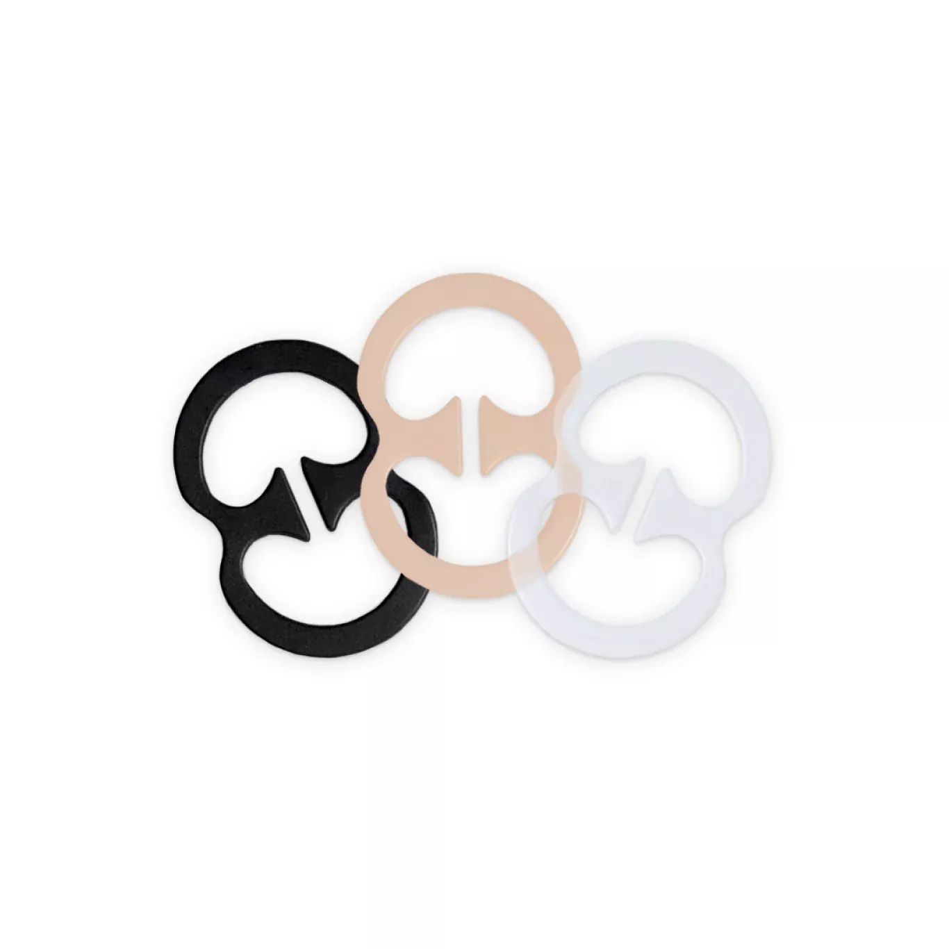 BeConfident Racer Back Bra Clip - 3 Pack