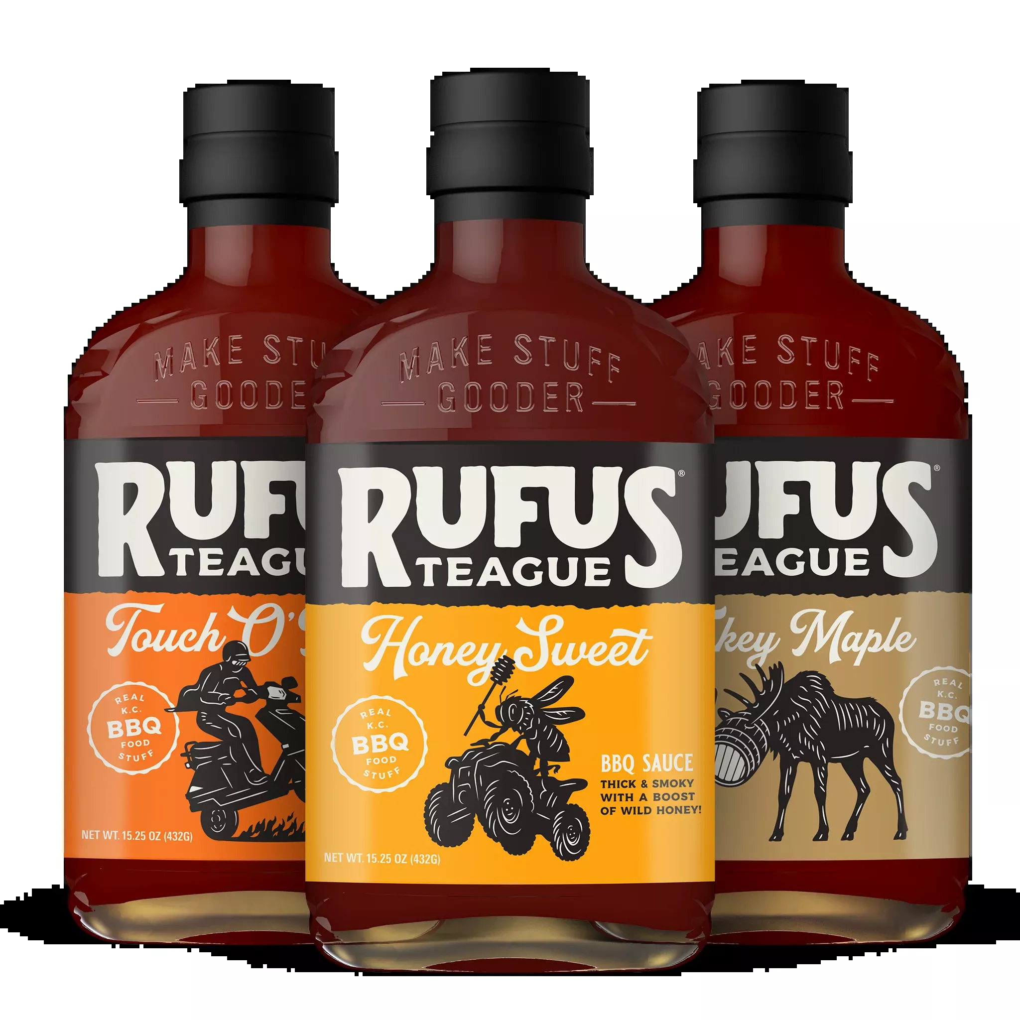 The BIG 3 BBQ Sauces