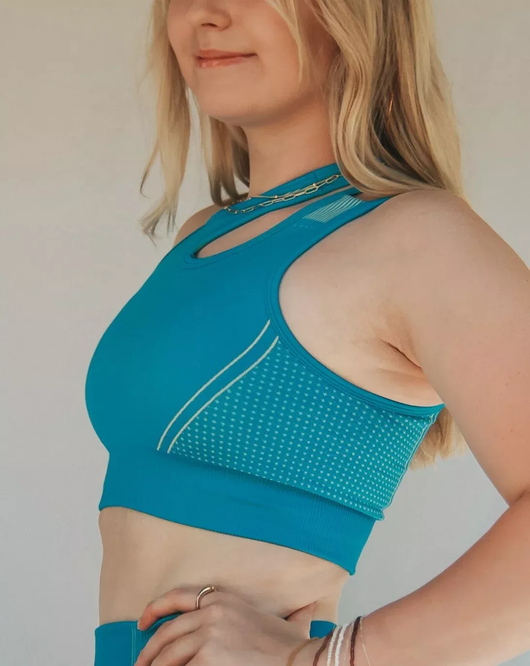 Blue Fern Top