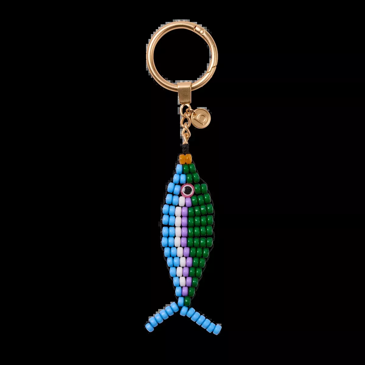 Bogg'd & Charmed - Beaded Fish Blue/Green