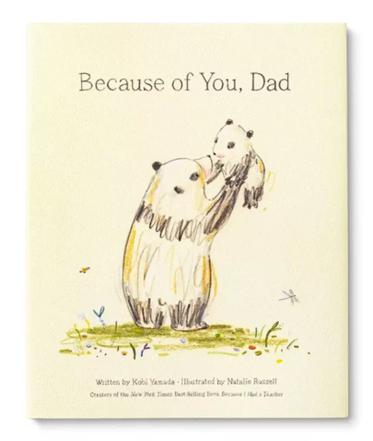 Book - Because of You, Dad
