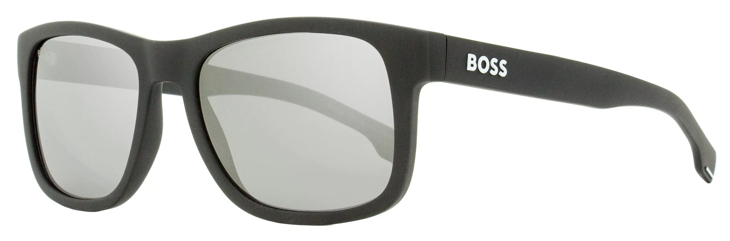 Boss Rectangular Sunglasses B1568S 003T4 Matte Black 55mm