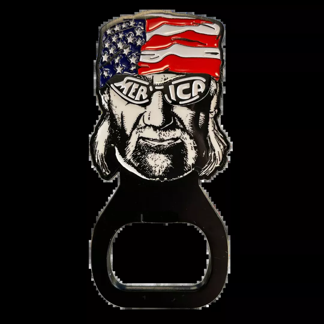 Bottle Opener Magnet Merica