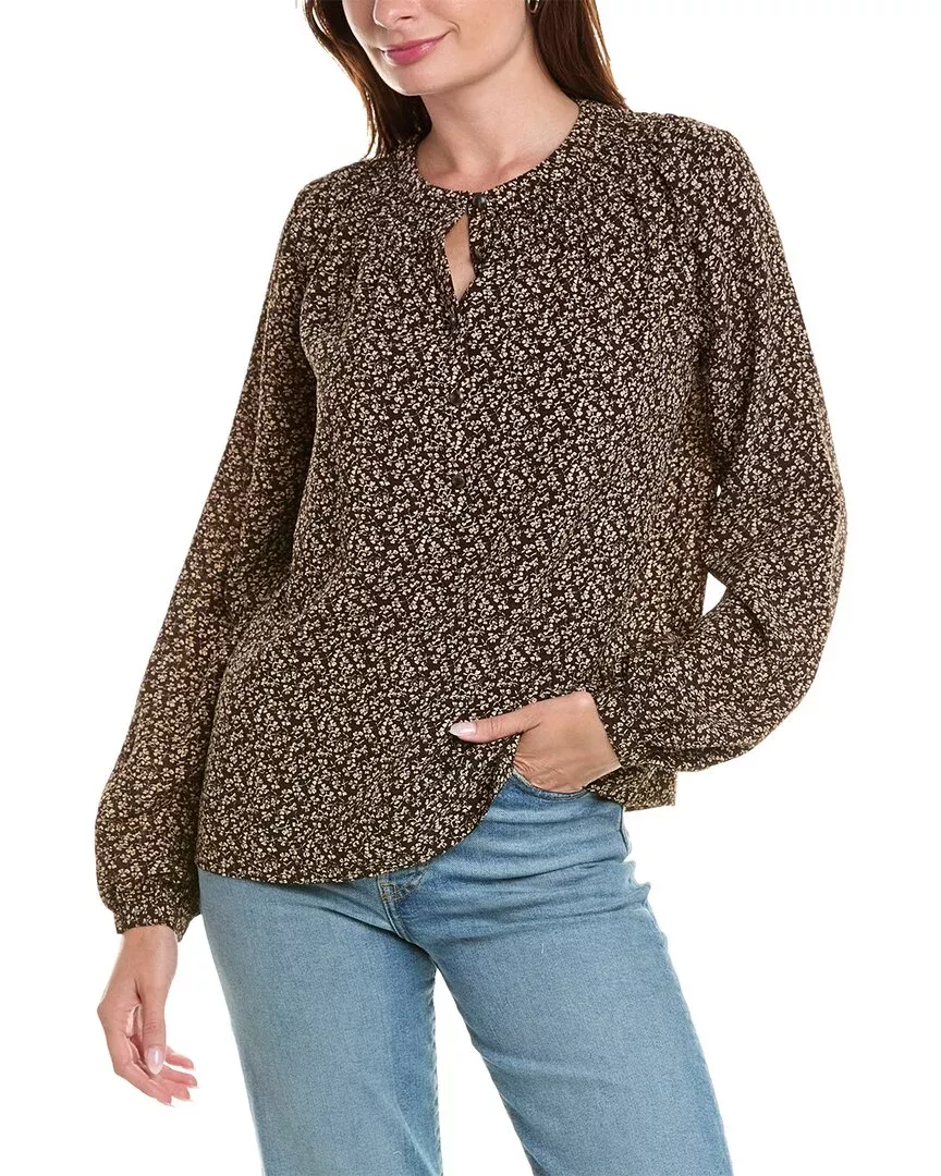Brooks Brothers Peasant Blouse