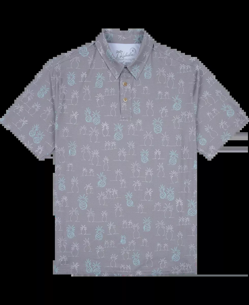 brrr° Performance Polo - Pine Lines