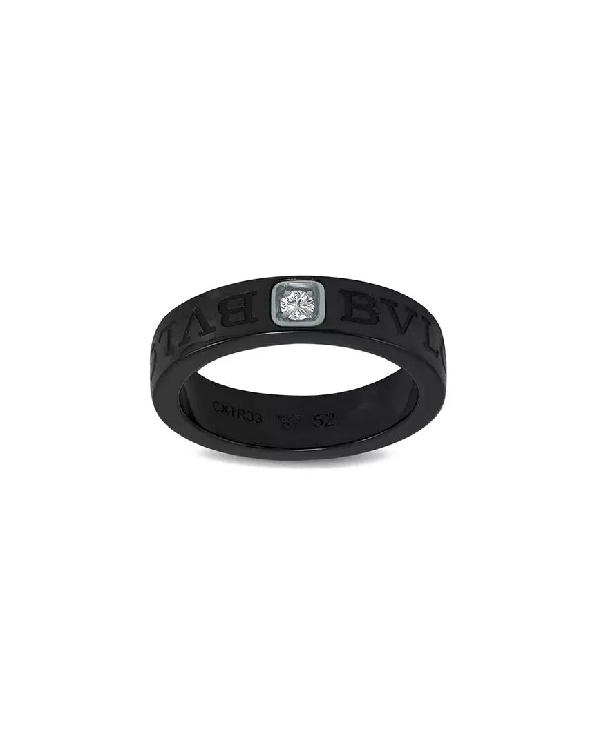 Bulgari 18K 0.04 Ct. Tw. Diamond Ring