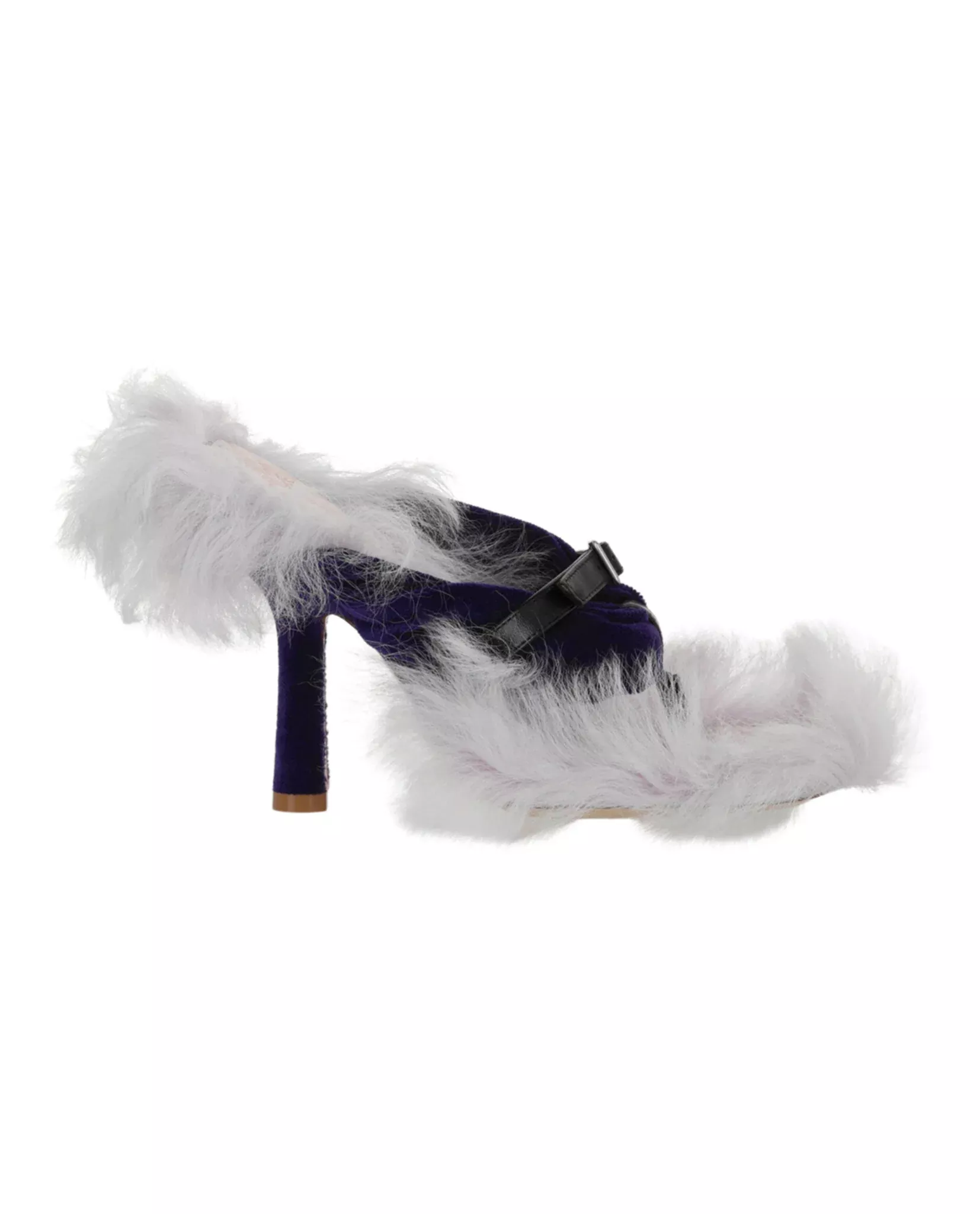 Burberry Womens Step Post Heel Sandals