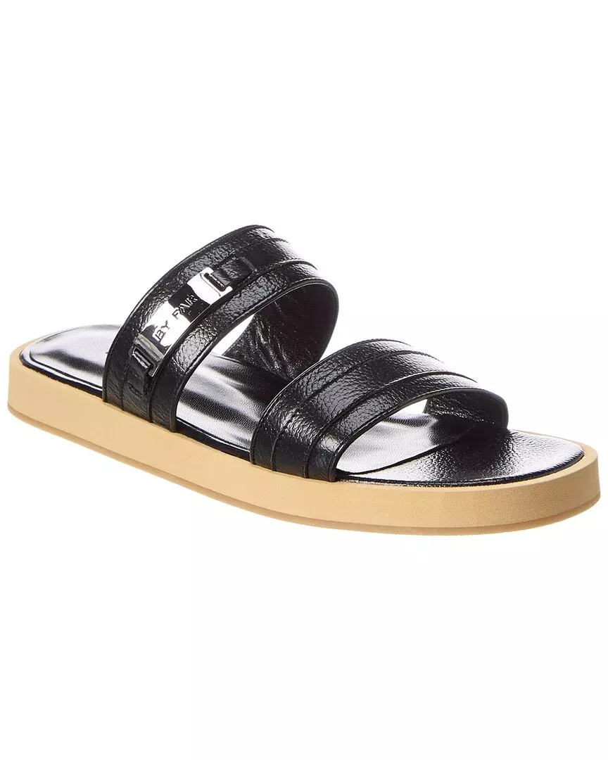 By Far Easy Leather Sandal