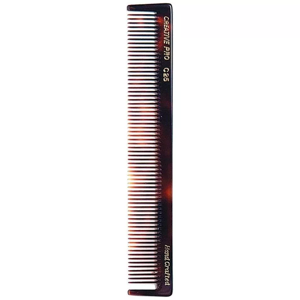 C25 Styling & Cutting 7.5 Inch Tortoise Comb