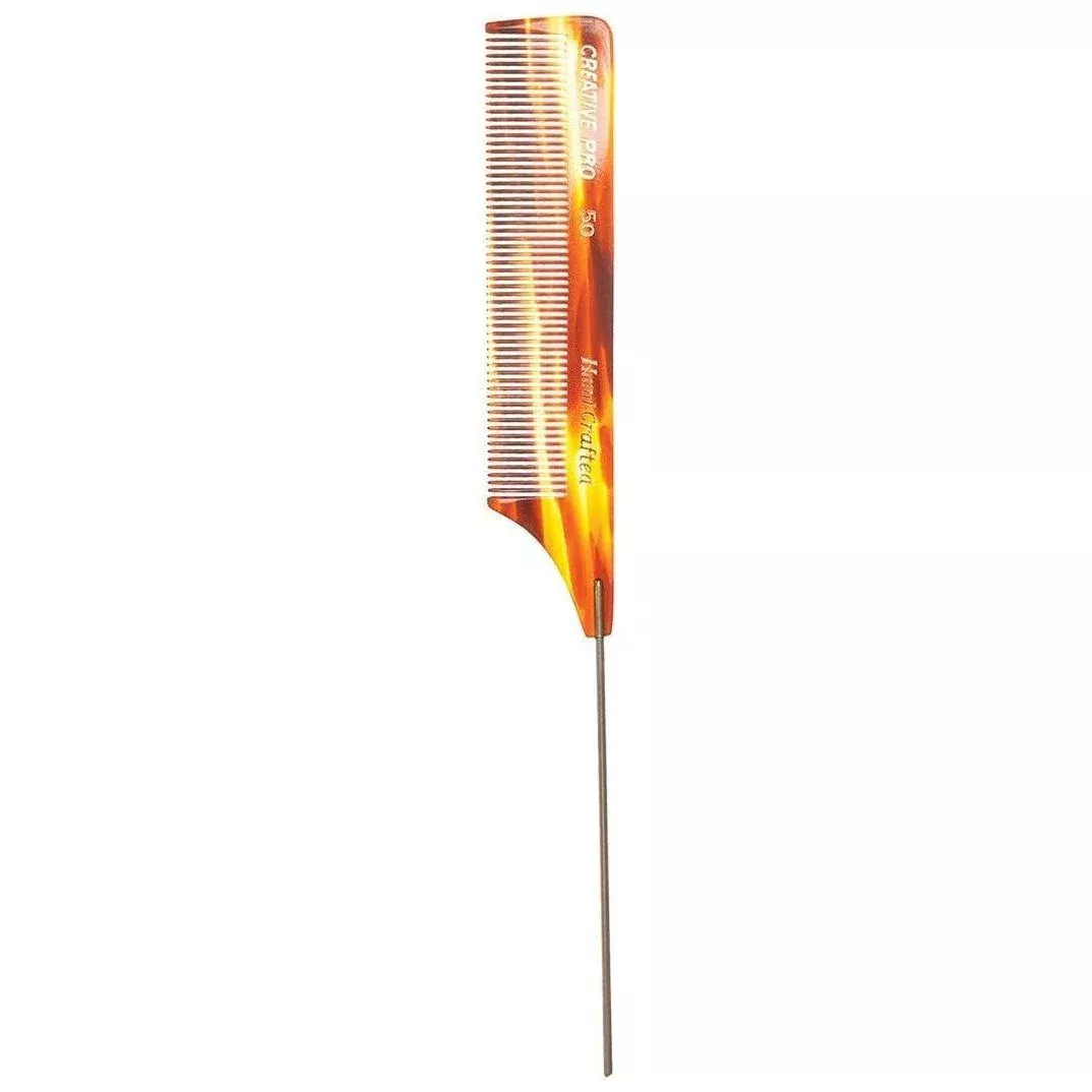 C50P Pin Tail Tortoise Comb (8.5 in)