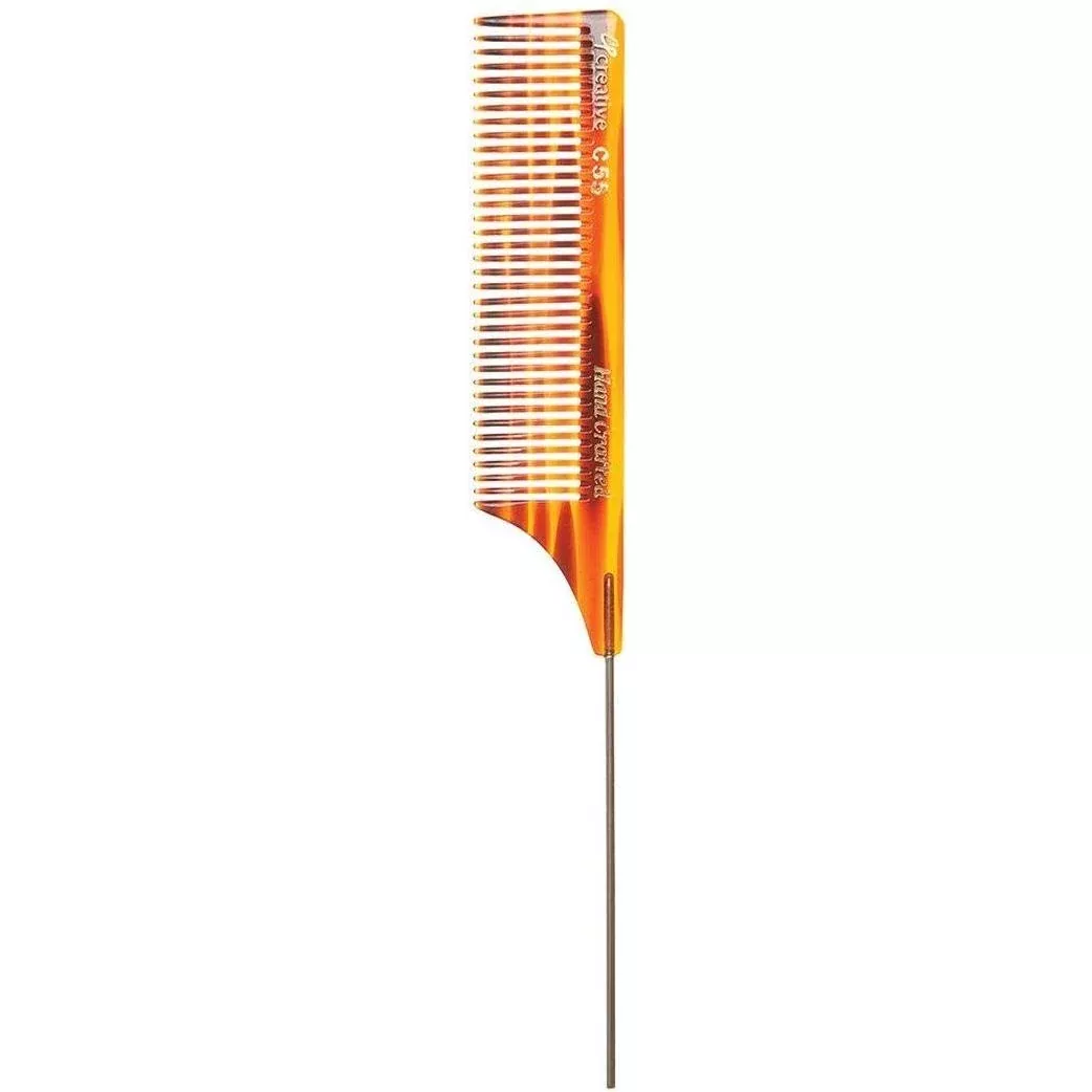 C55P Pin Tail Tortoise Comb (8.5 in)