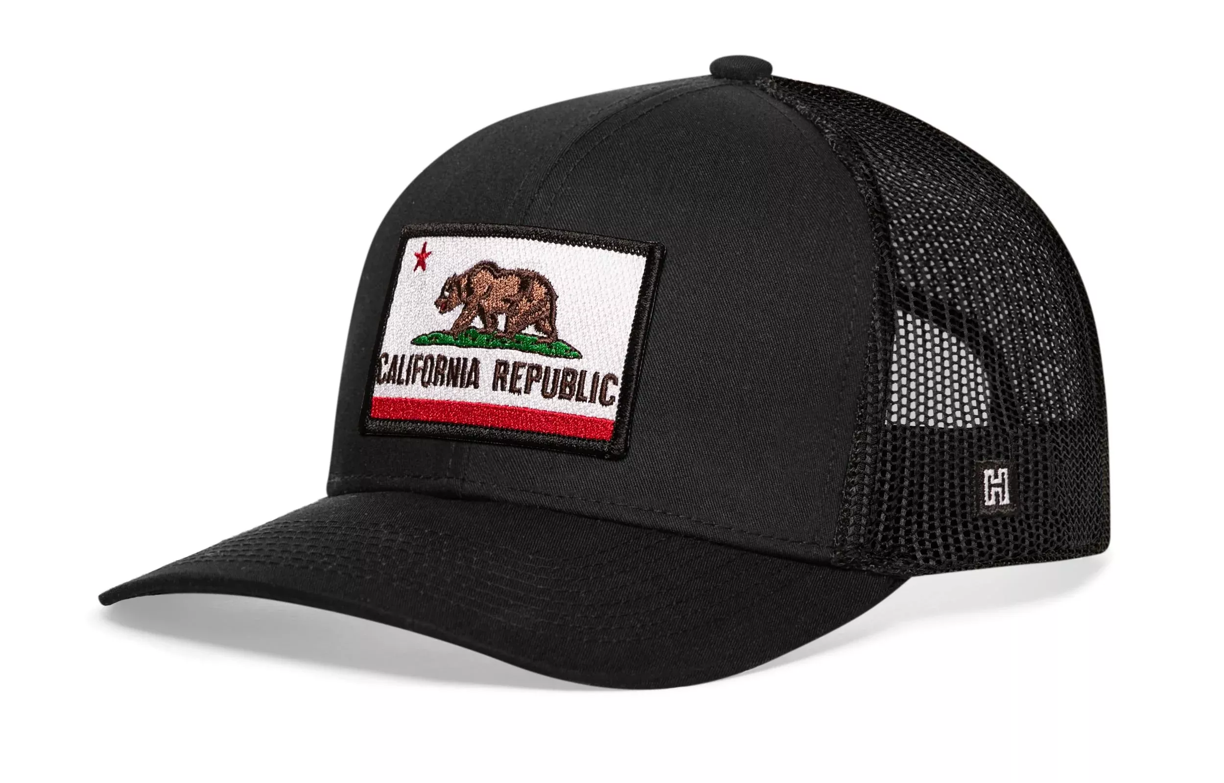 California Flag Trucker Hat|CA Snapback