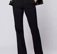 CAMBIO | FARAH LONG PANT | BLACK