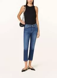 CAMBIO | PIPER CROPPED | DENIM