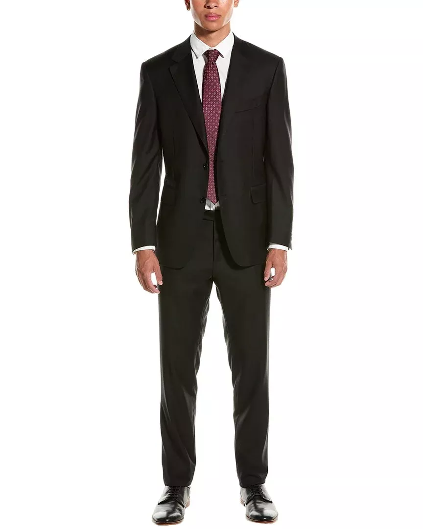 Canali Wool 2Pc Suit