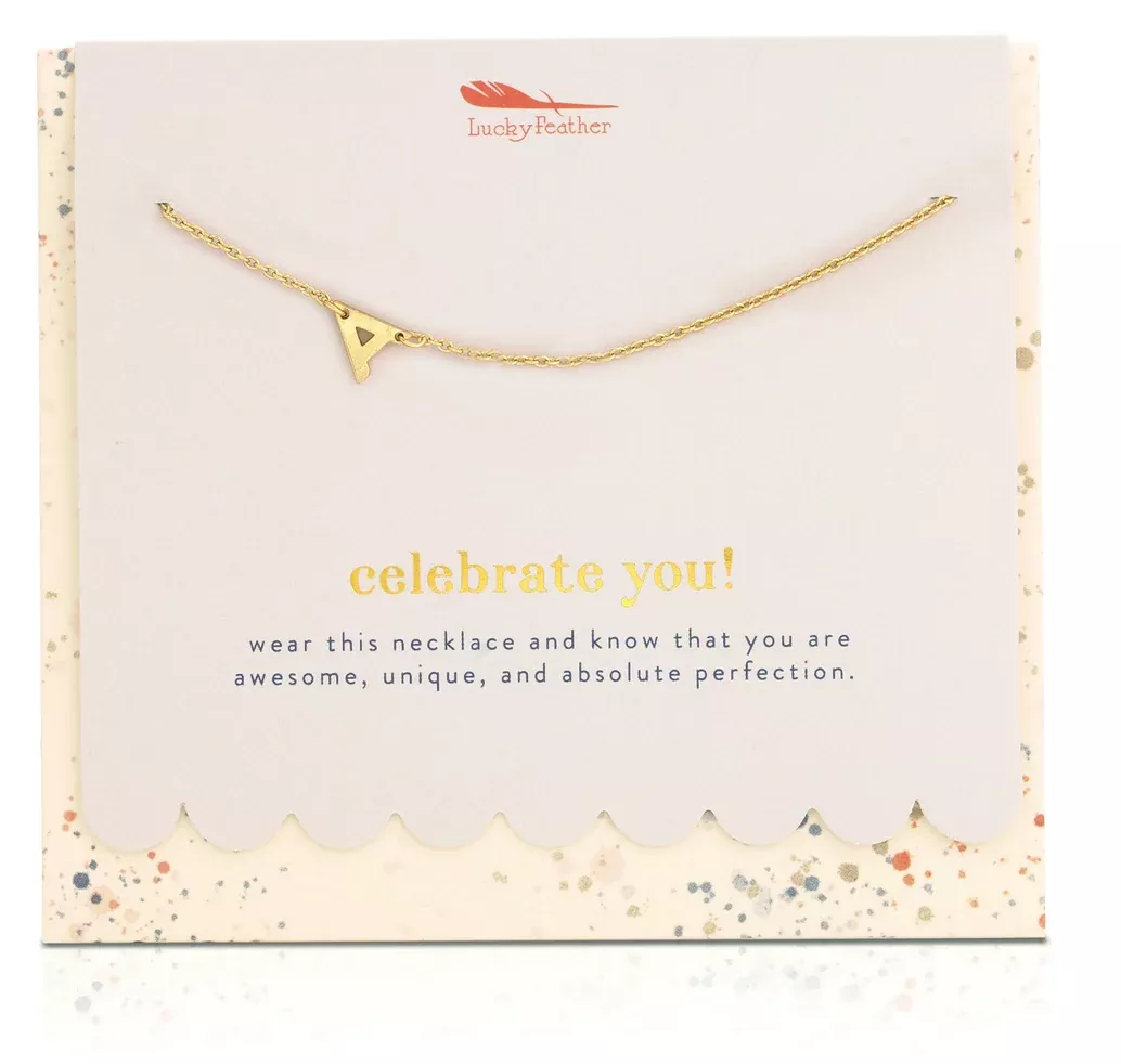 Celebrate You Initial Necklace
