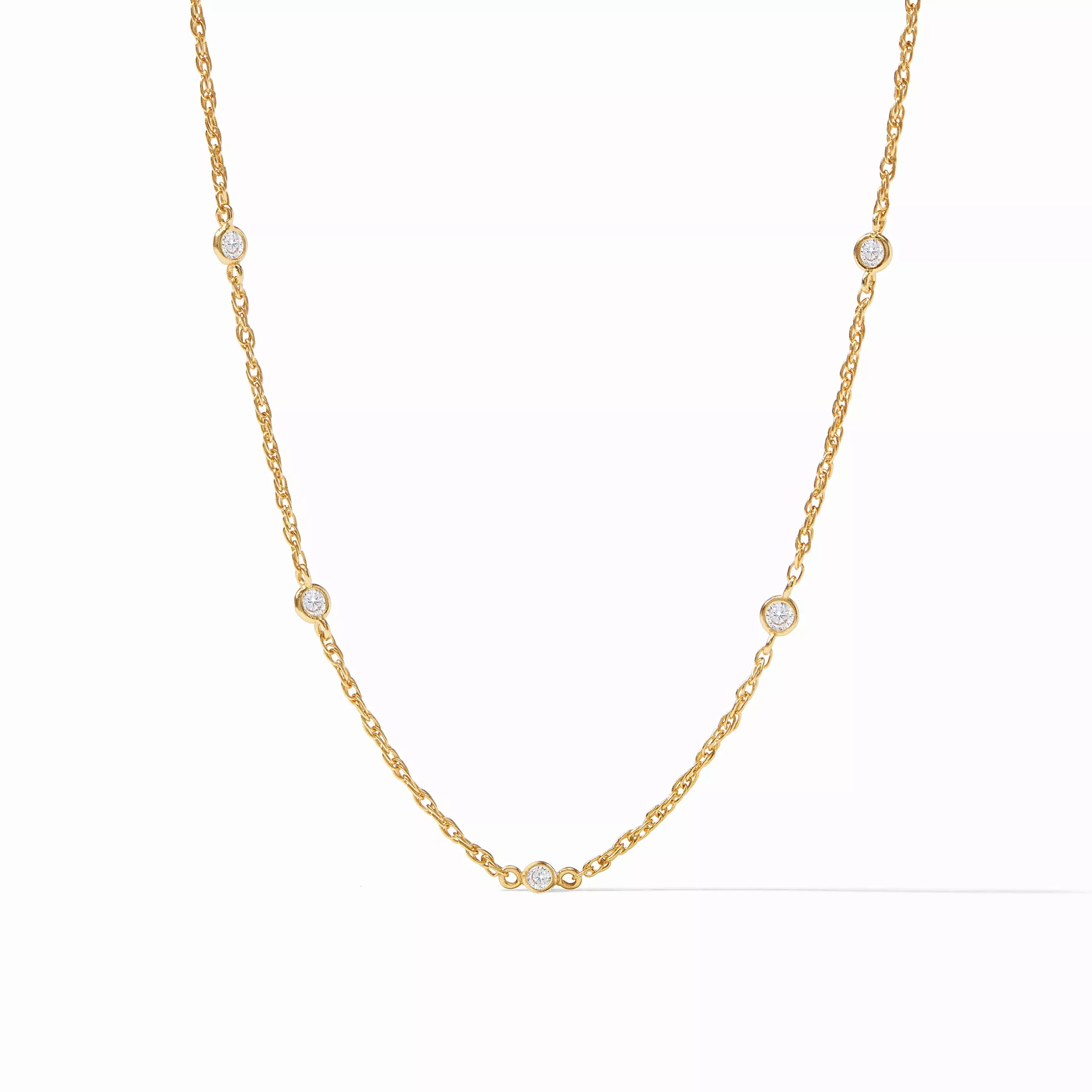 Celeste Delicate Station Necklace