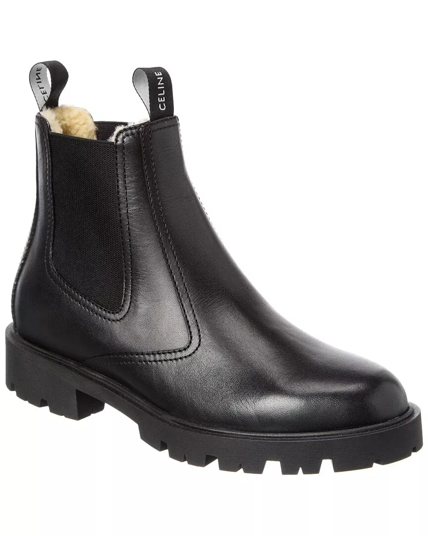 Celine Margaret Leather Boot