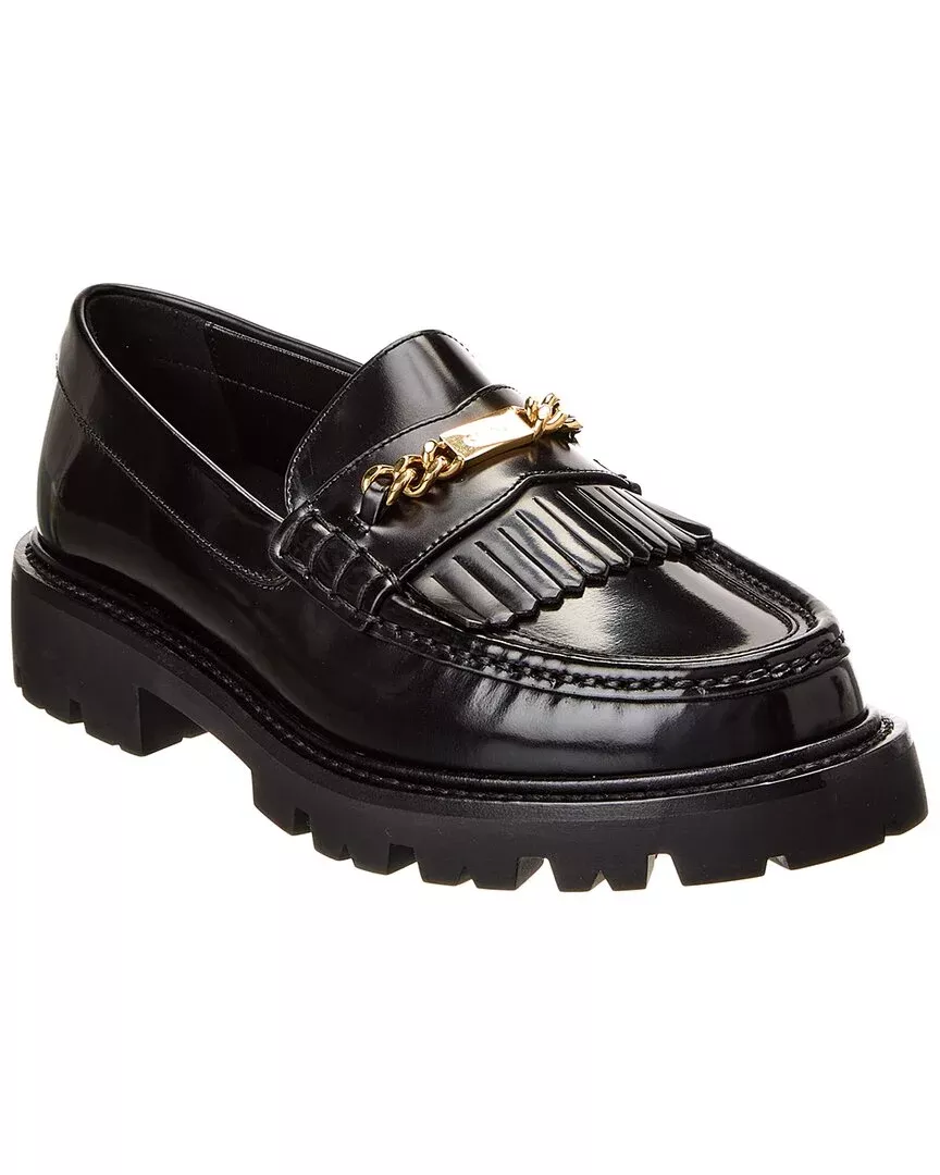 Celine Margaret Leather Loafer