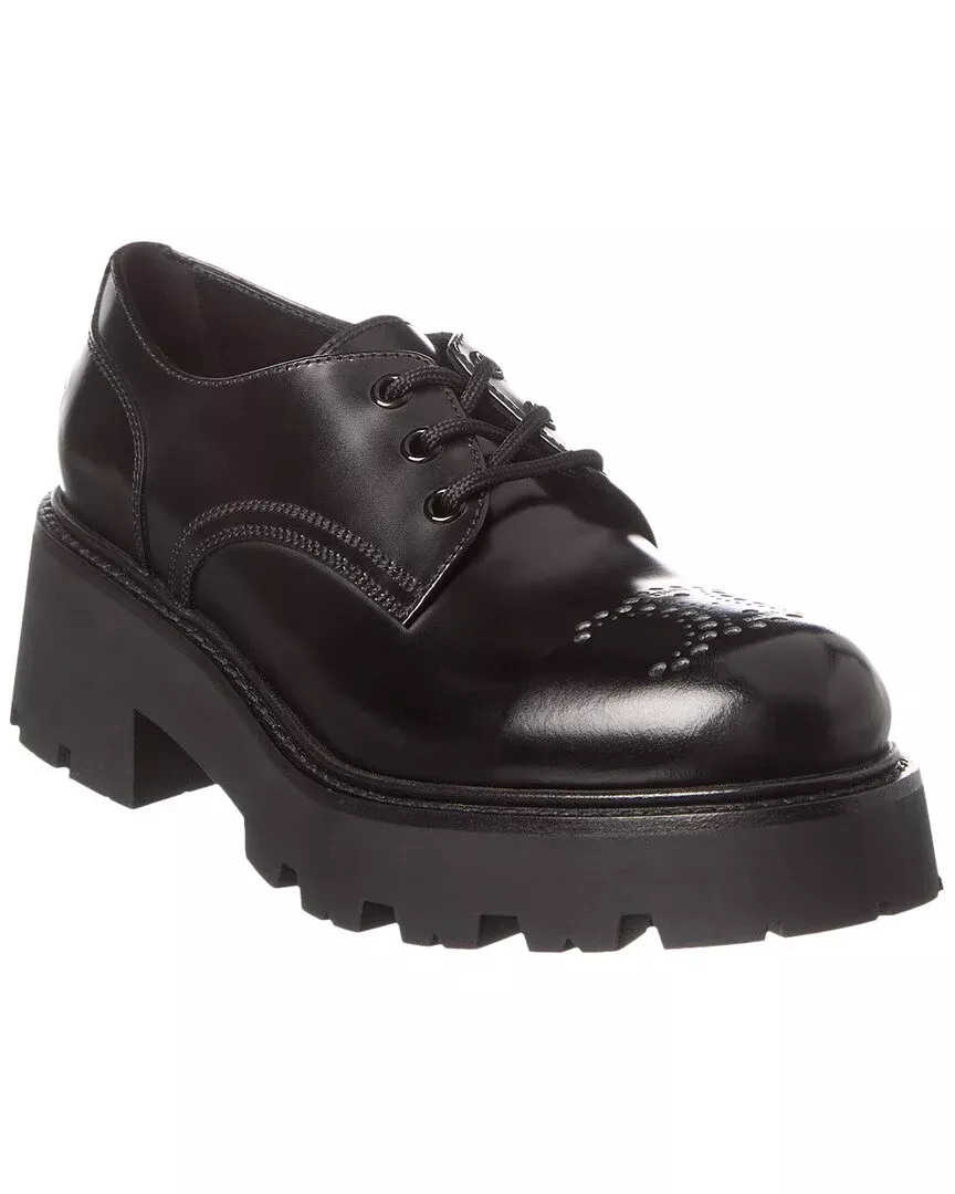 Celine Triomphe Leather Derby