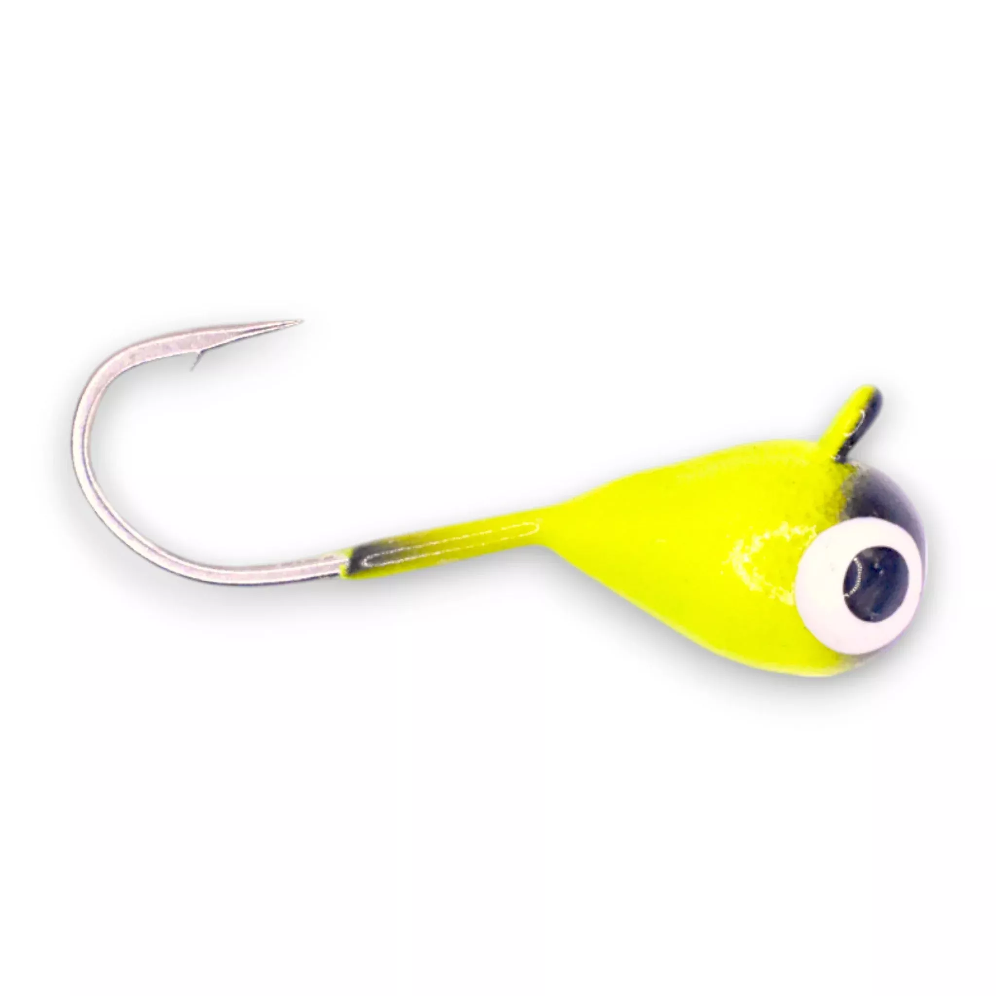 CHARTREUSE BLACK BRIGHT UV TUNGSTEN JIG