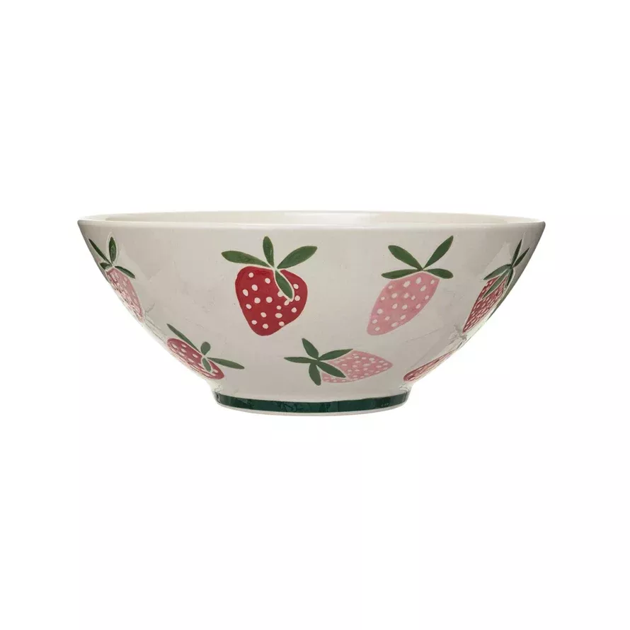 Cheerful Strawberry Bowl