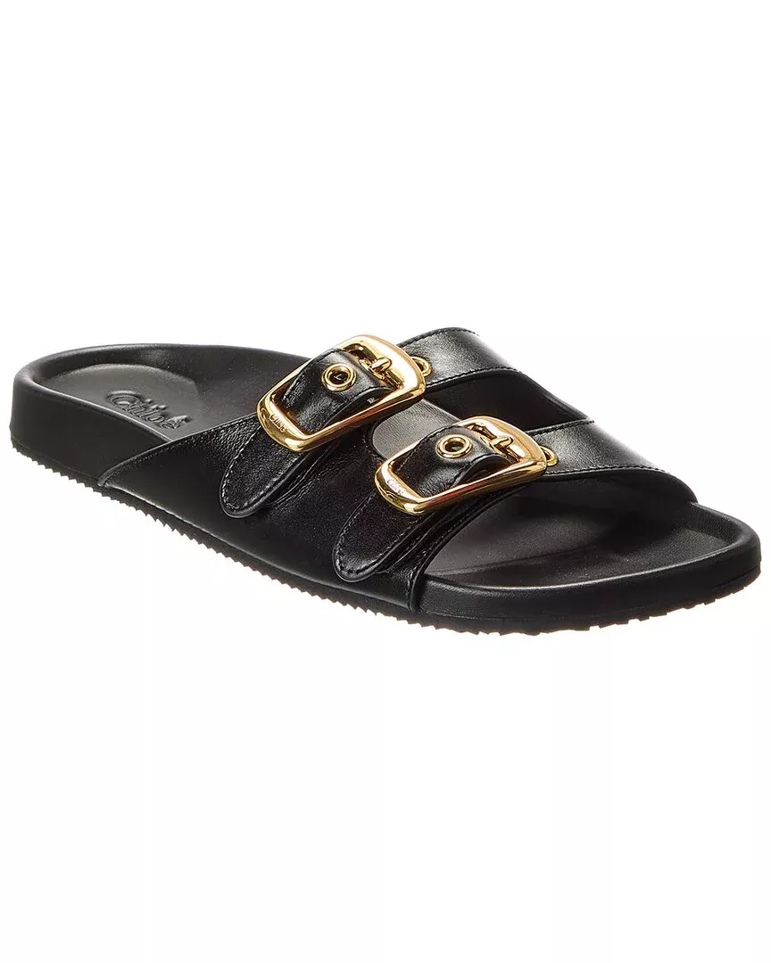 Chloé Polly Leather Sandal