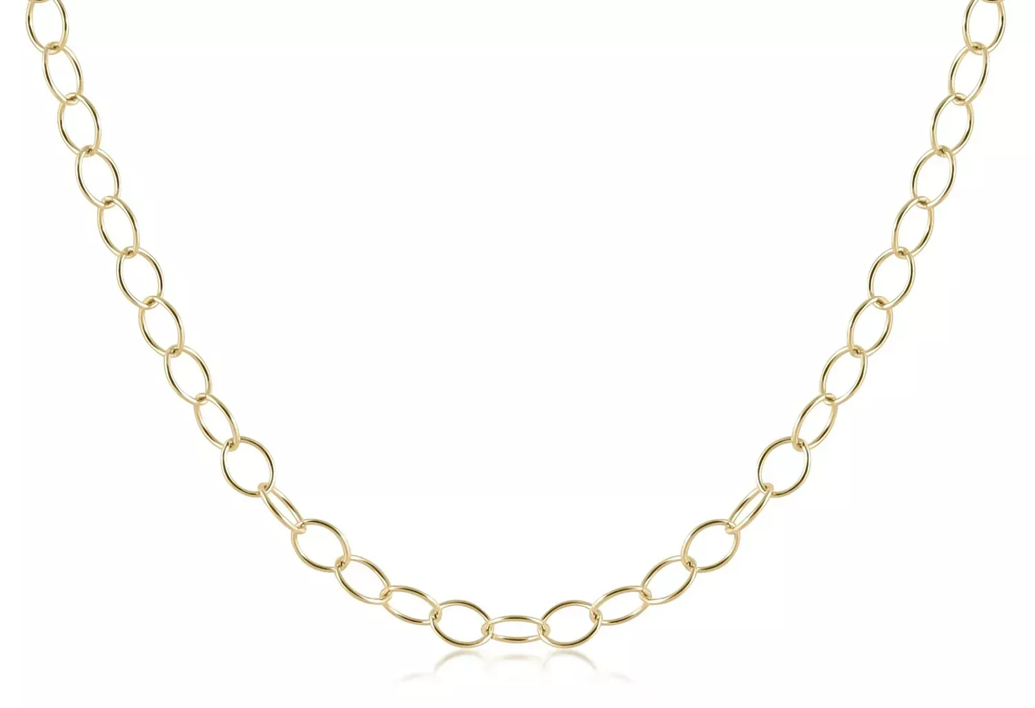 choker enchant chain - gold 17"