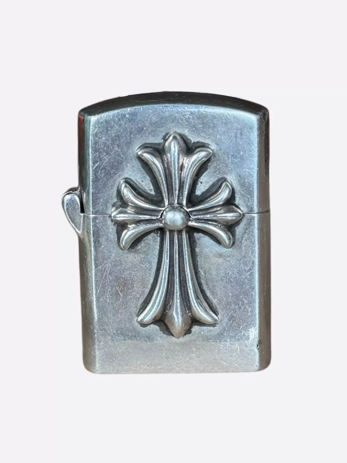 Chrome Hearts Silver Cross Lighter