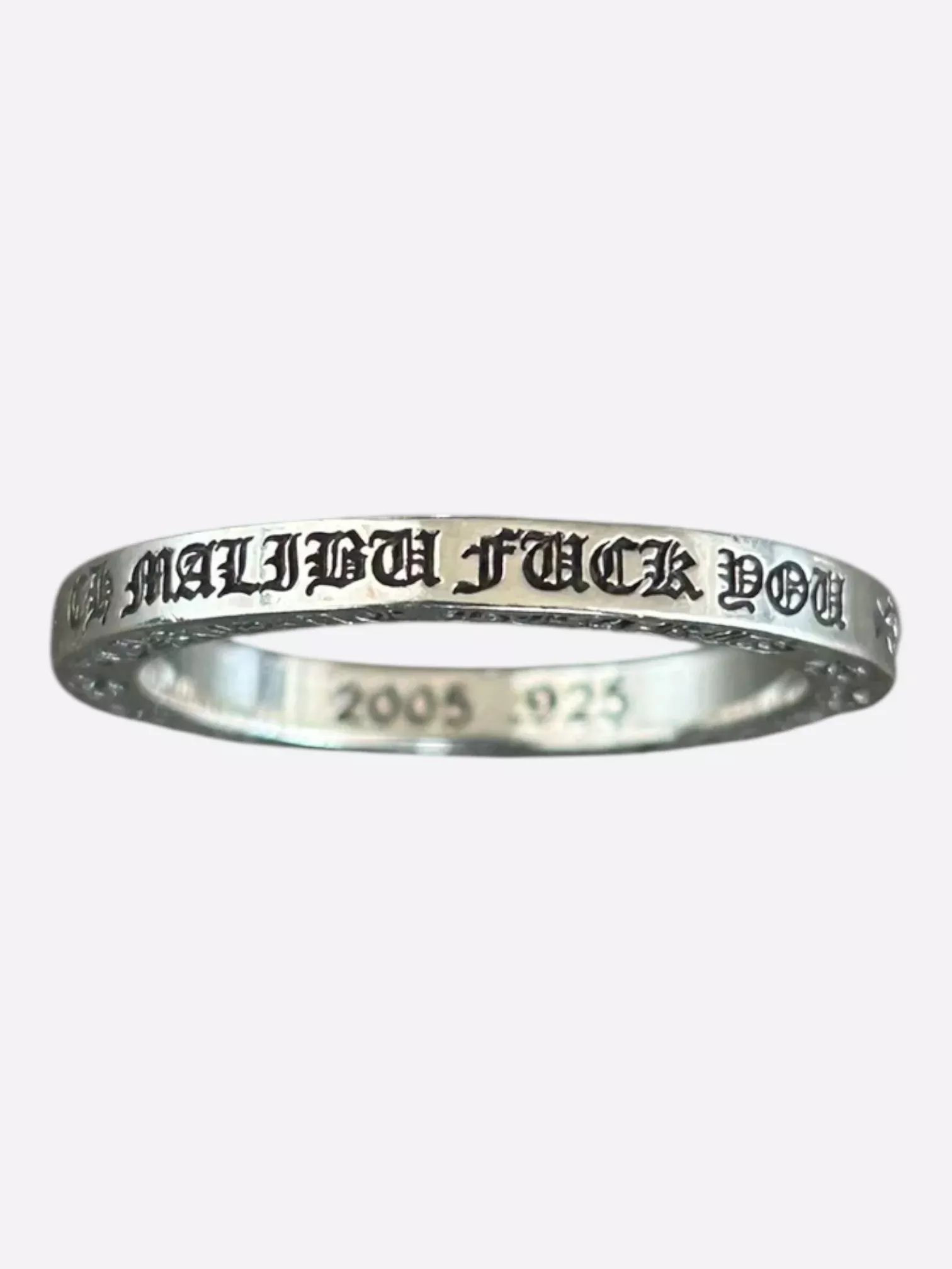 Chrome Hearts Silver Malibu Spacer Ring