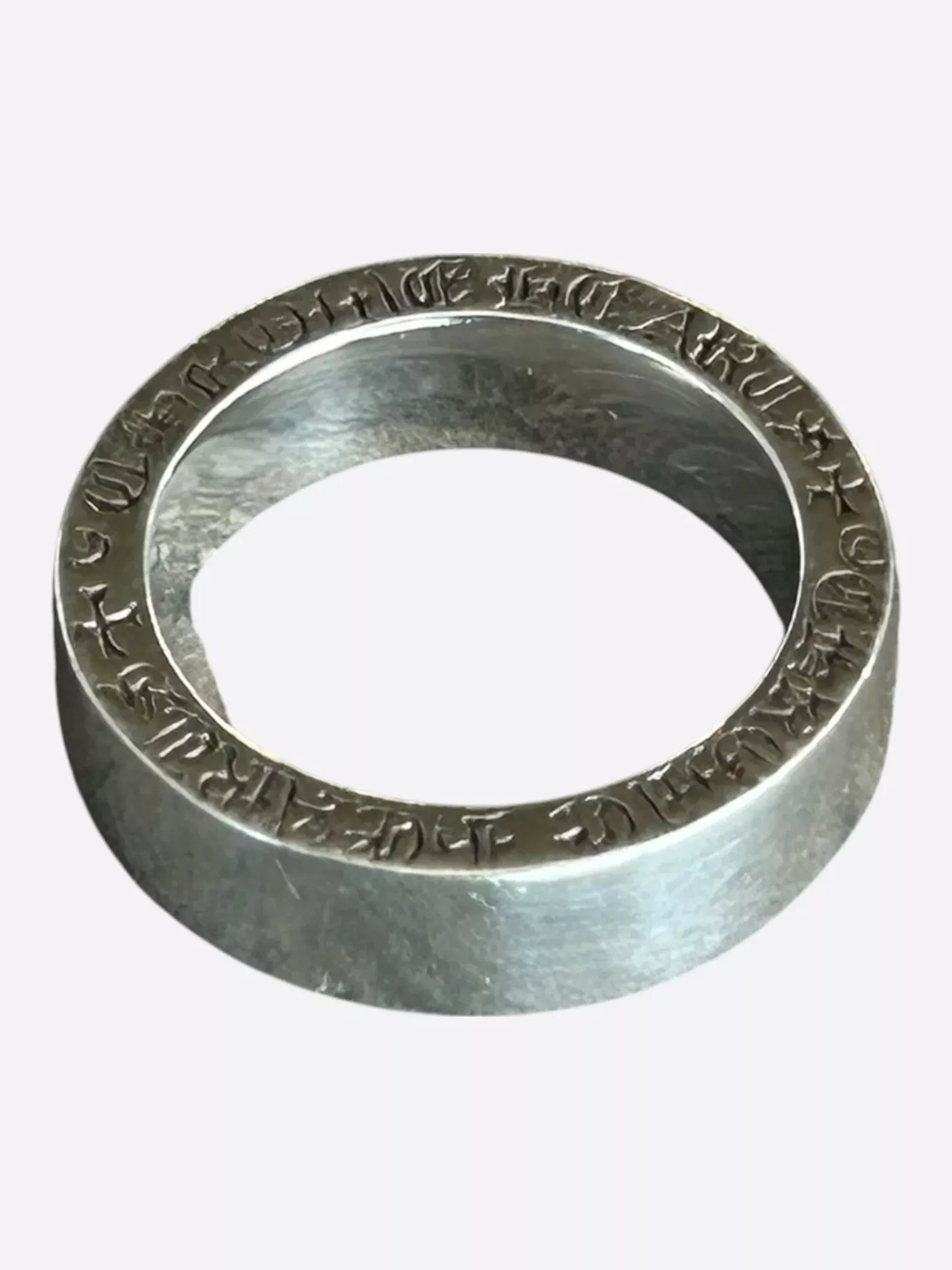 Chrome Hearts Silver Spacer Ring