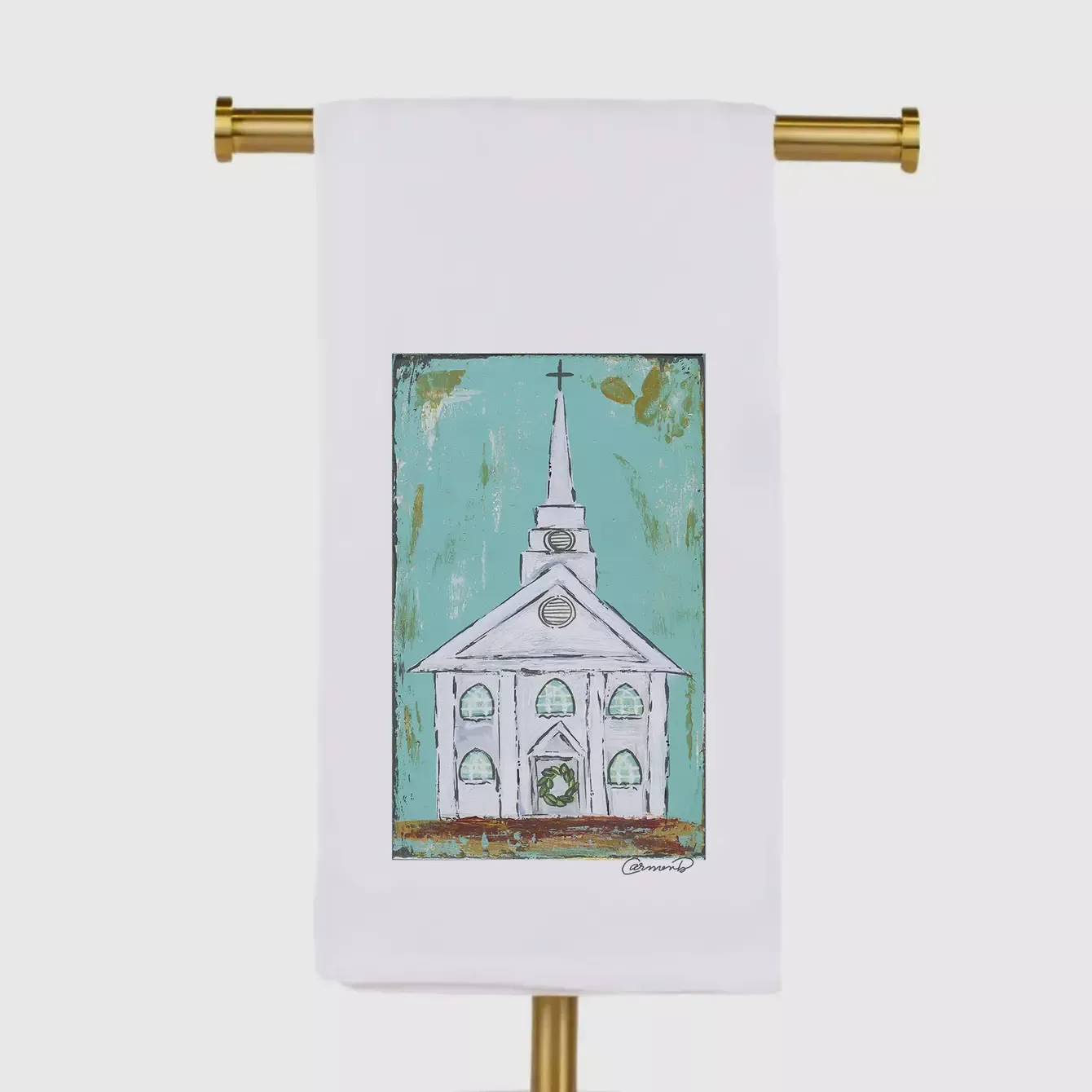 Church Tea Towel