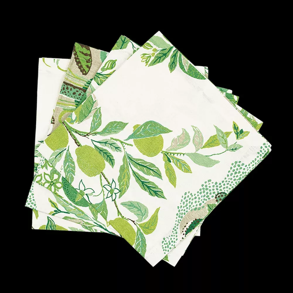 Citrus Garden Dinner Napkins-Set of 4